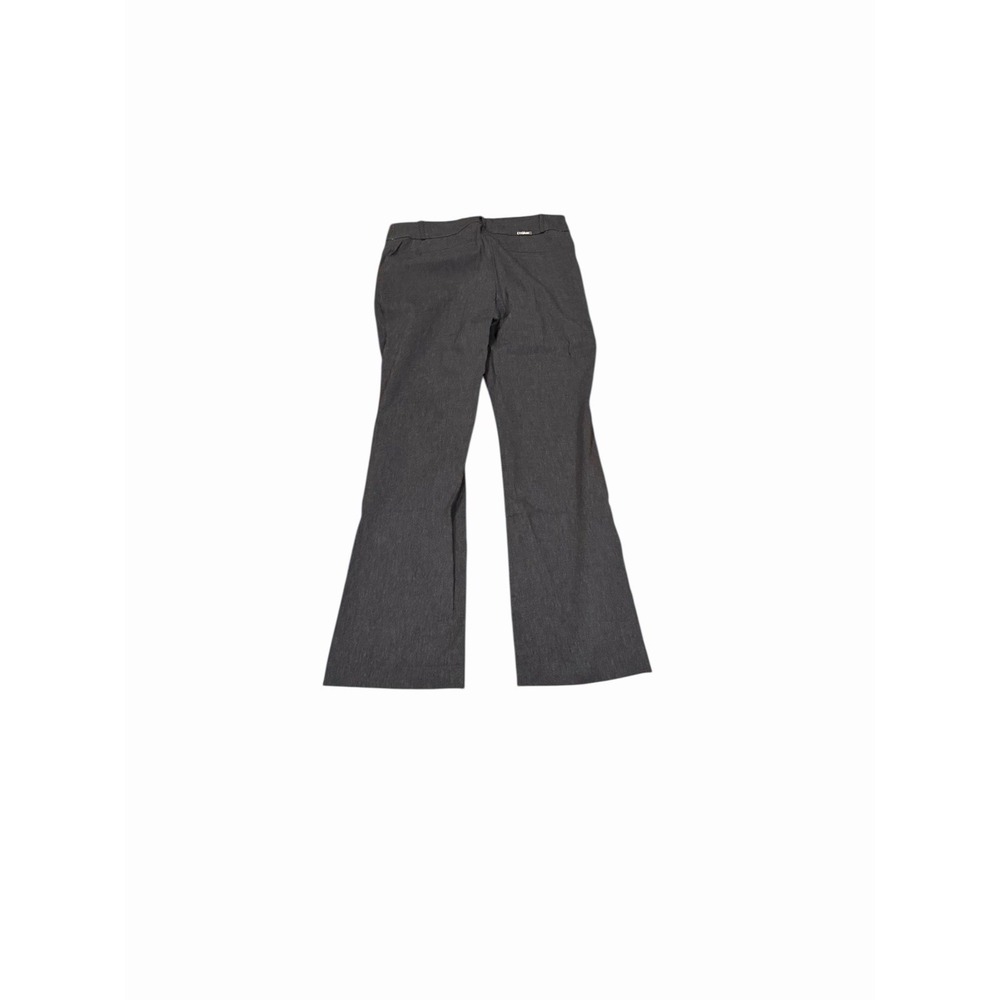 Rekucci Womans Ease‎ Into Comfort Sz 12 Charcoal Pull-On Dress Bootcut Pants